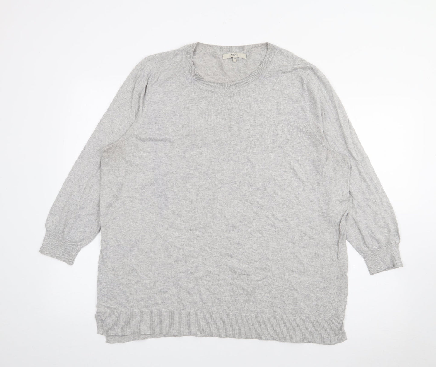 Womens UK Size 20 NEXT Grey Pullover Jumper