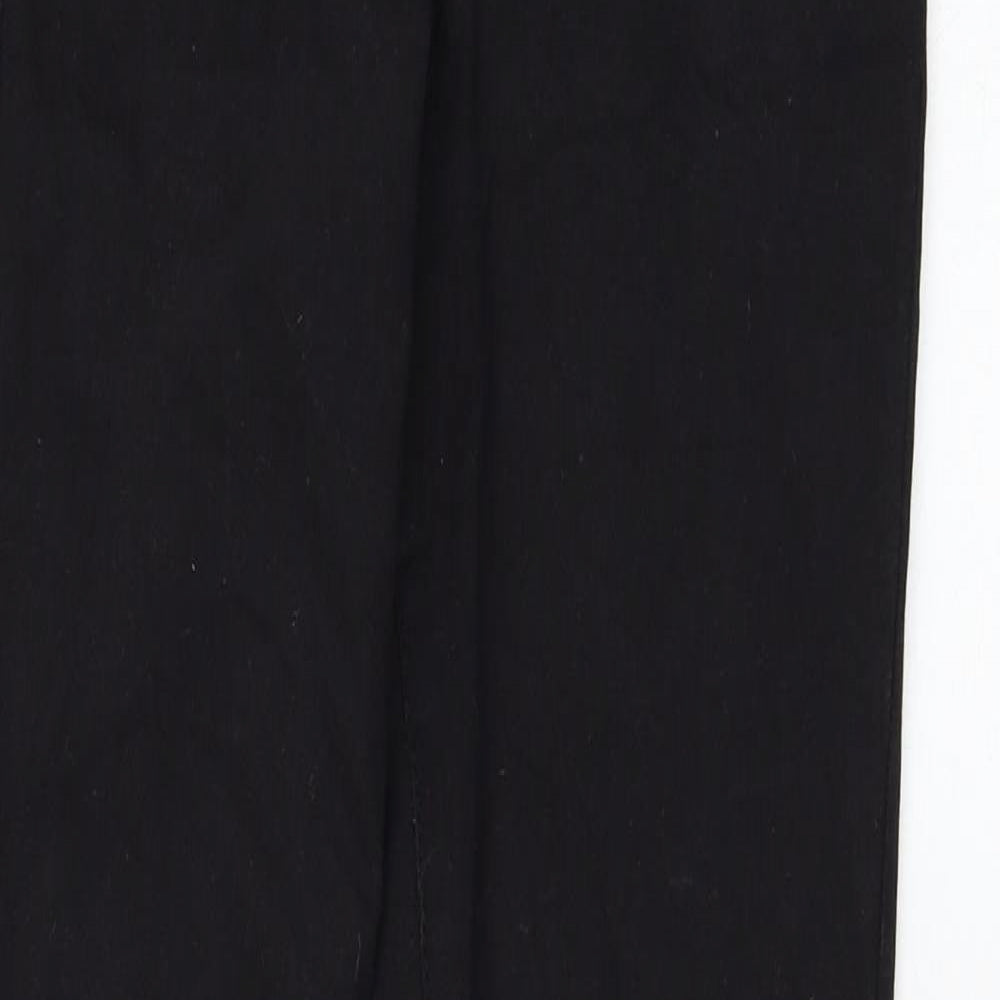 Primark Womens Black  Cotton Skinny Jeans Size 8 L30 in Regular Zip