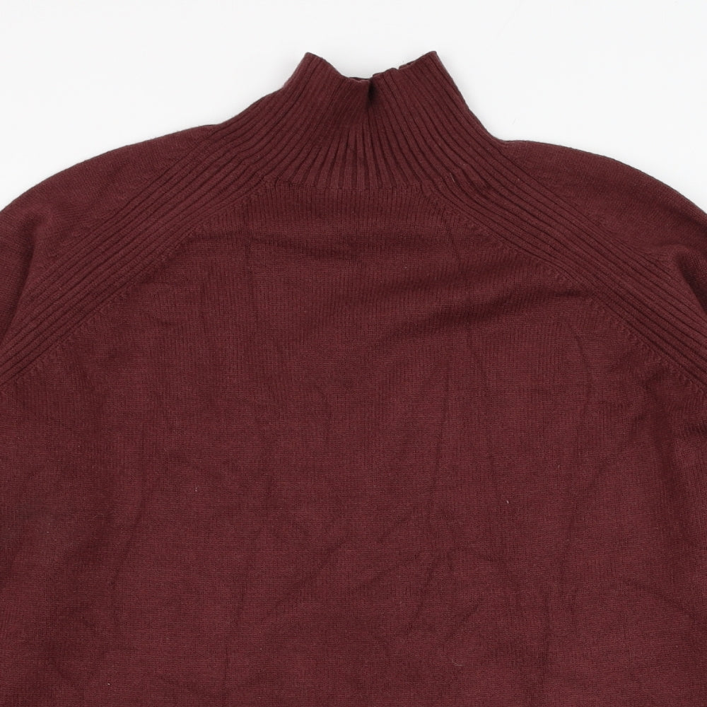 Mens UK Size M NEXT Red Pullover Sweatshirt