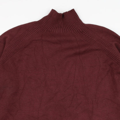 Mens UK Size M NEXT Red Pullover Sweatshirt