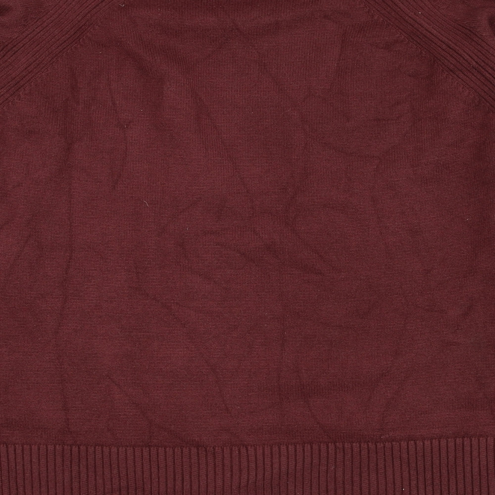 Mens UK Size M NEXT Red Pullover Sweatshirt