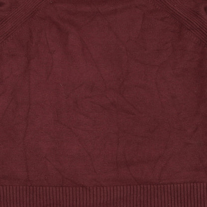 Mens UK Size M NEXT Red Pullover Sweatshirt
