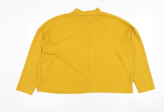 Womens UK Size 16 Dunnes Stores Yellow Pullover Sweatshirt