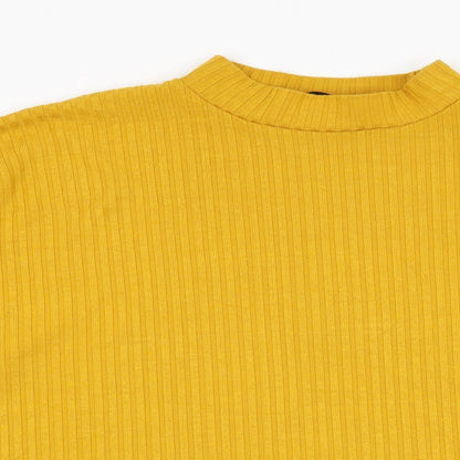 Womens UK Size 16 Dunnes Stores Yellow Pullover Sweatshirt