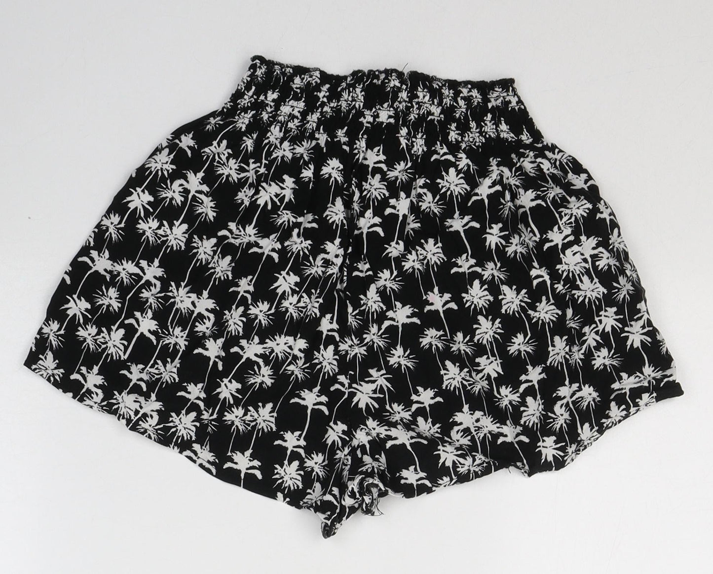 FB Sister Womens Black Geometric Cotton Sailor Shorts Size XS  Regular Pull On