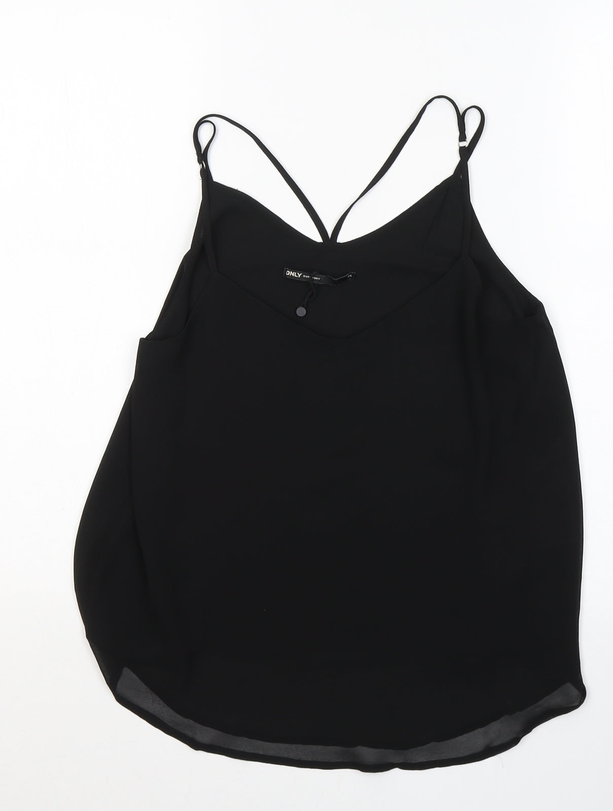 Womens UK Size 6 Only Black Camisole Tank