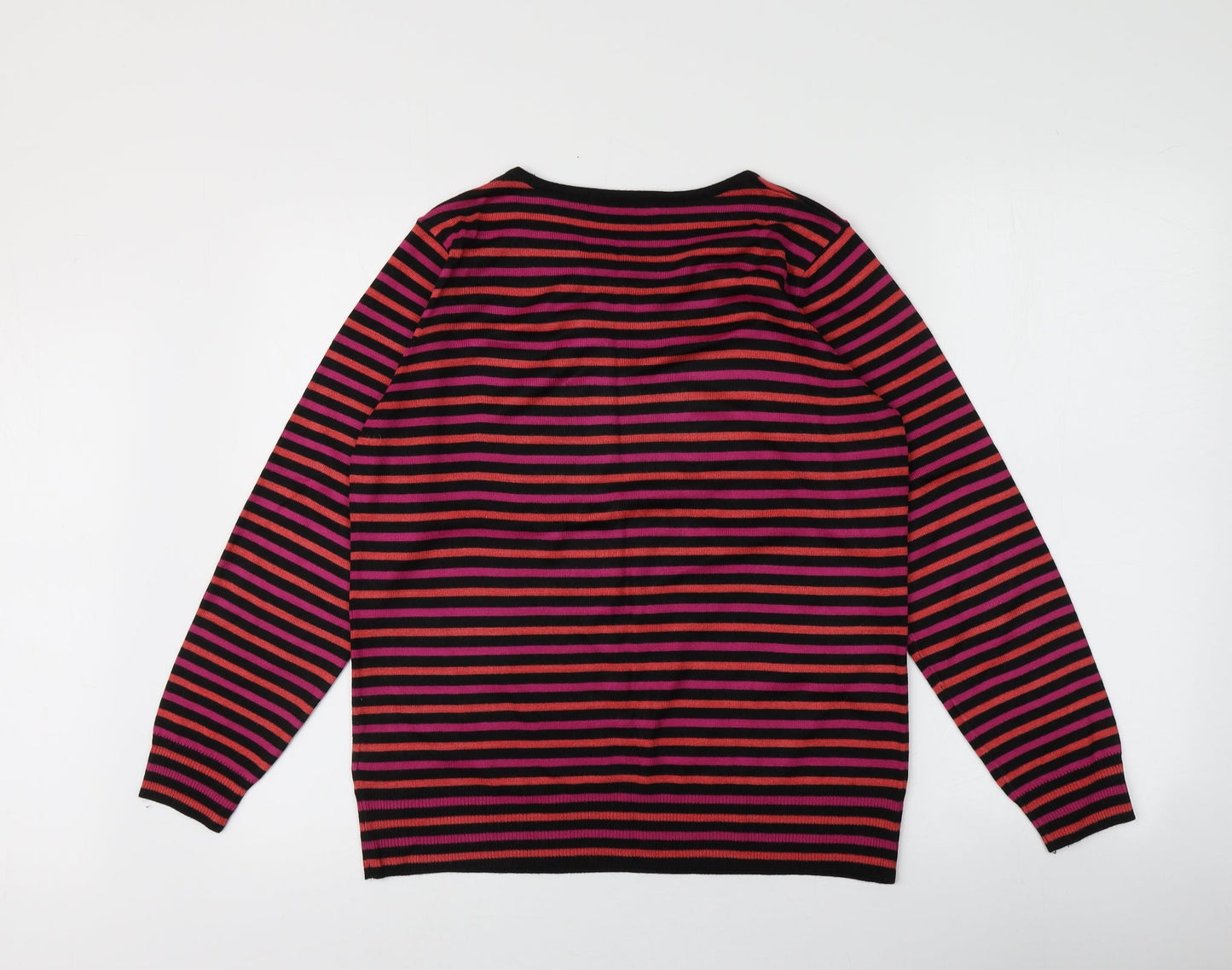 Womens UK Size 14 M&S Multicoloured Pullover Jumper