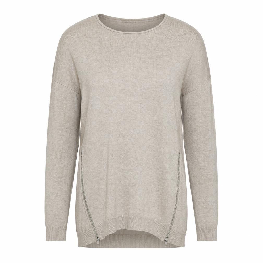 Womens UK Size 6 Atmosphere Beige Pullover Jumper
