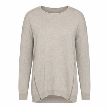 Womens UK Size 6 Atmosphere Beige Pullover Jumper
