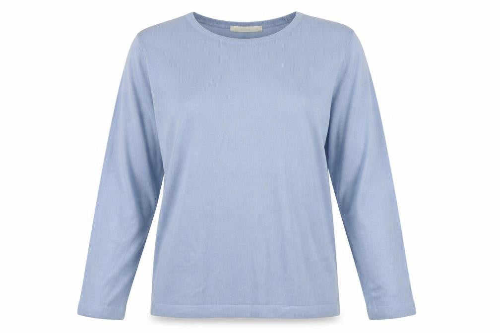 Womens UK Size 12 M&S Blue Pullover Jumper