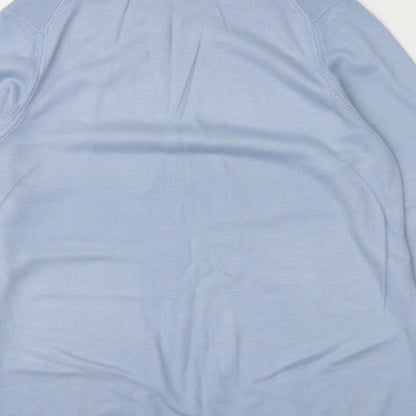 Womens UK Size 12 M&S Blue Pullover Jumper