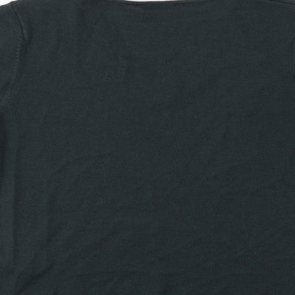 Womens UK Size 16 M&S Green Pullover Jumper