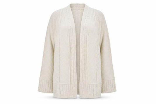 Womens UK Size 10 Berkertex Beige Cardigan Jumper
