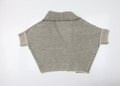 Womens UK Size 8 sweewe Beige Cardigan Jumper