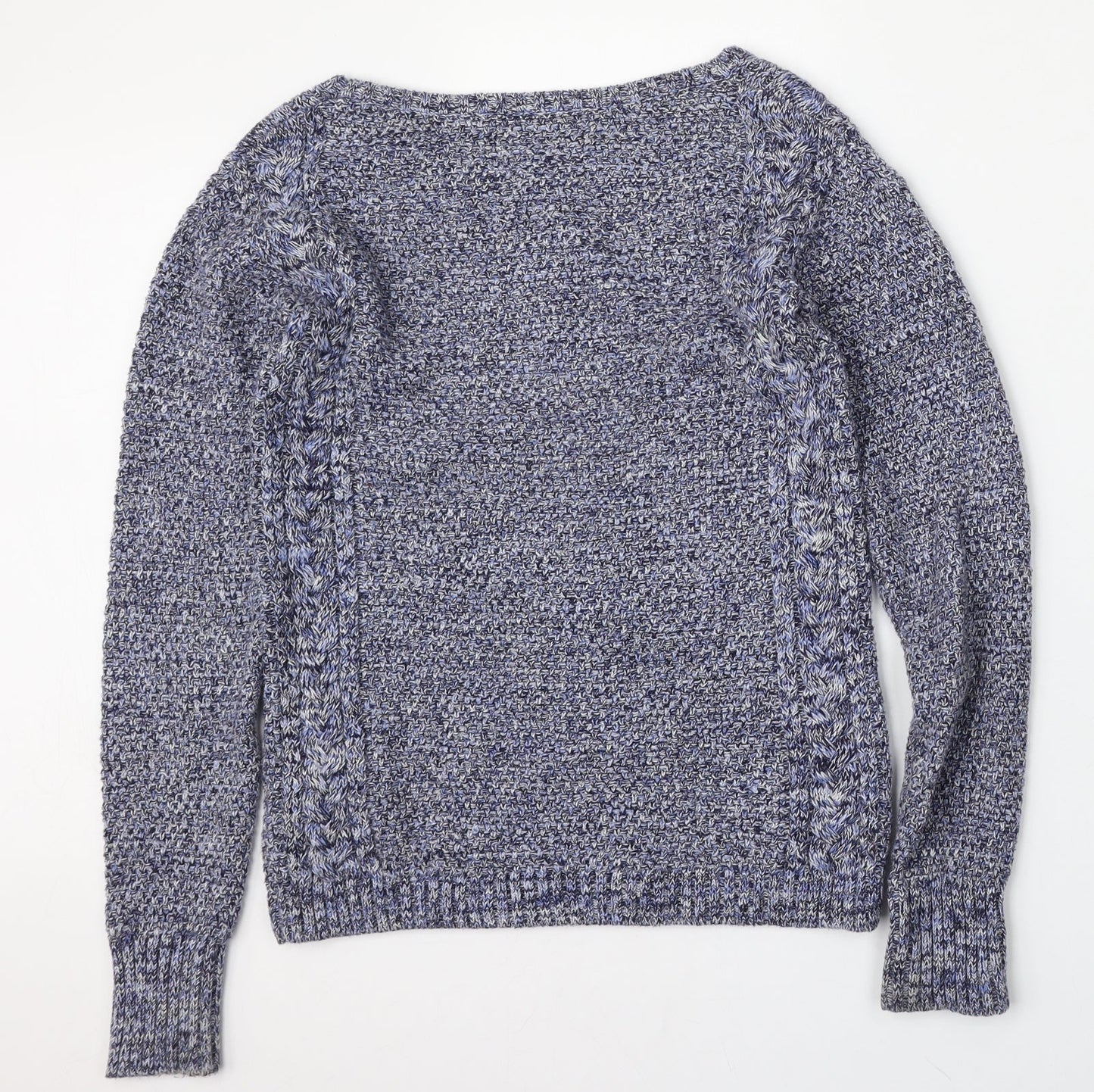 Gap Mens Blue Round Neck  Cotton Pullover Jumper Size XS