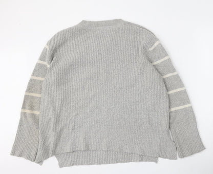 Womens UK Size 14 Principles Grey Pullover Jumper