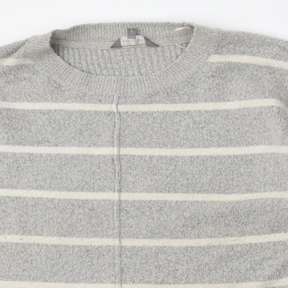 Womens UK Size 14 Principles Grey Pullover Jumper