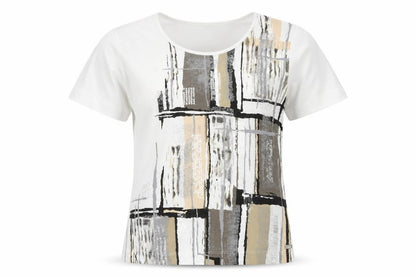 Womens UK Size 10 Tigi White Basic T-Shirt