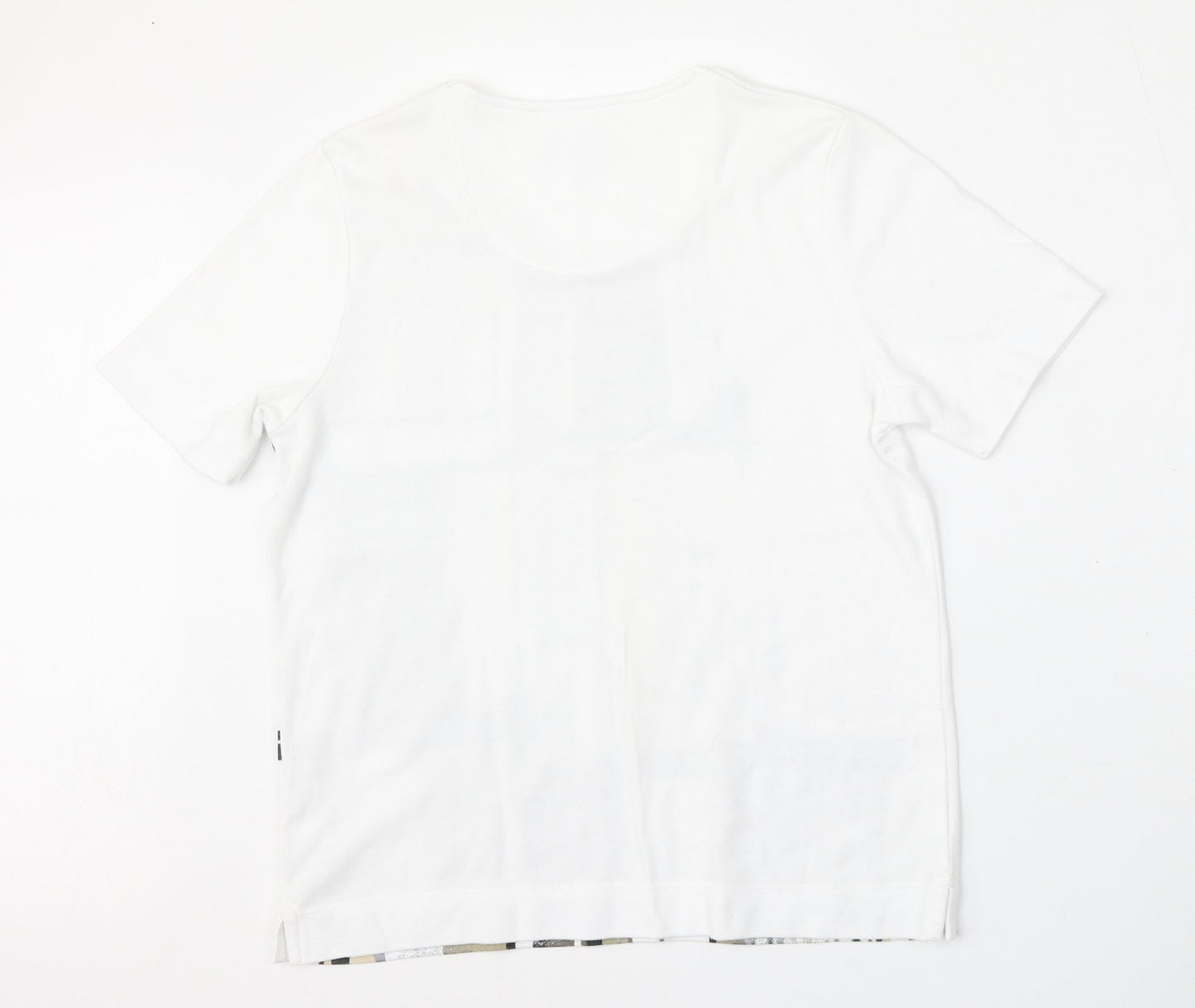 Womens UK Size 10 Tigi White Basic T-Shirt