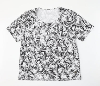 Womens UK Size L TIGI White Basic T-Shirt