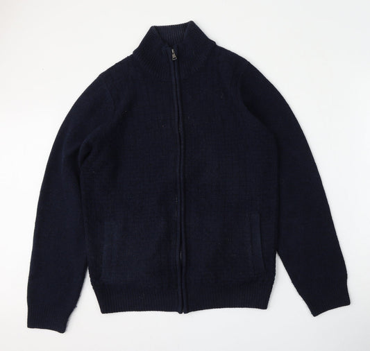 Mens UK Size S Marks and Spencer Blue Jacket