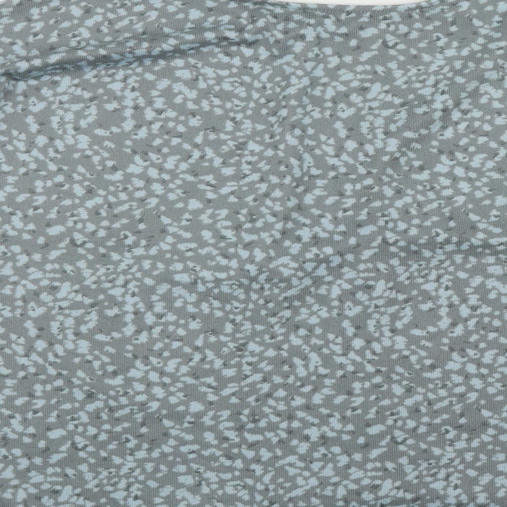 Dunnes Mens Multicoloured Square Neck Geometric Polyester Pullover Jumper Size M