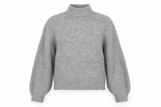 Womens UK Size M New Look Grey Pullover Jumper