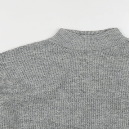 Womens UK Size M New Look Grey Pullover Jumper