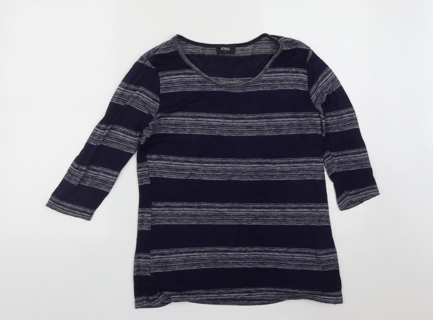 Womens UK Size M Klass Blue Pullover Jumper