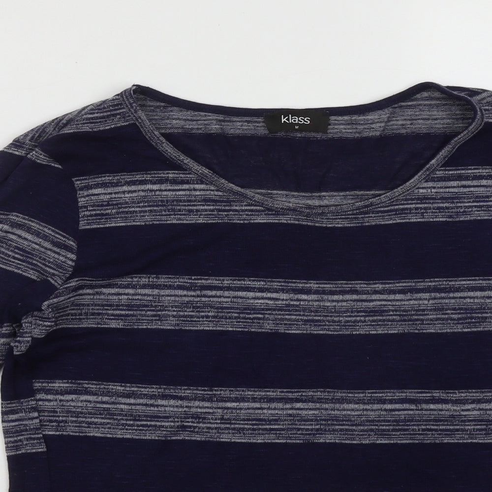 Womens UK Size M Klass Blue Pullover Jumper