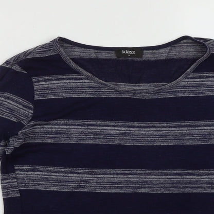 Womens UK Size M Klass Blue Pullover Jumper