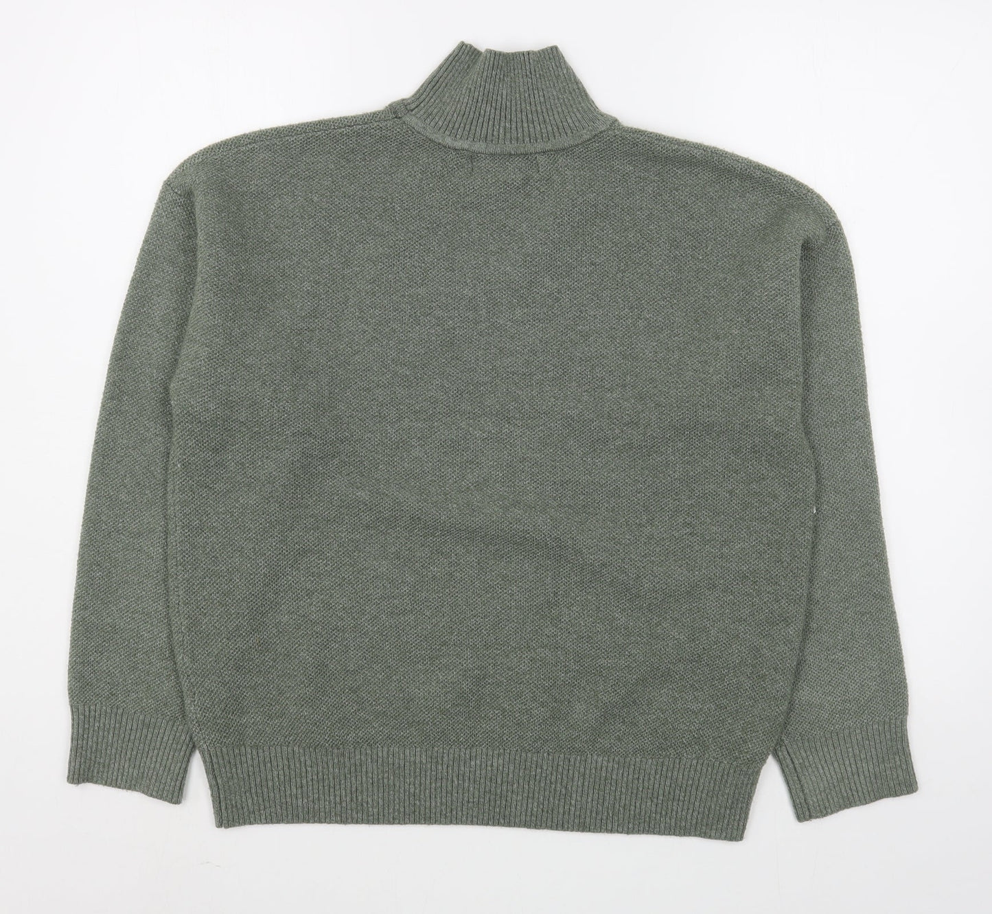Womens UK Size S Marks and Spencer Green Pullover Jumper
