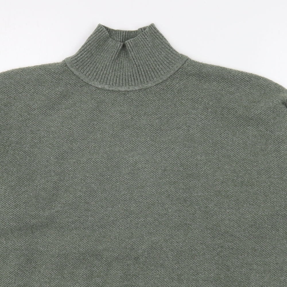 Womens UK Size S Marks and Spencer Green Pullover Jumper