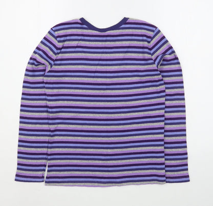 Womens UK Size M Spirit Purple Pullover Jumper