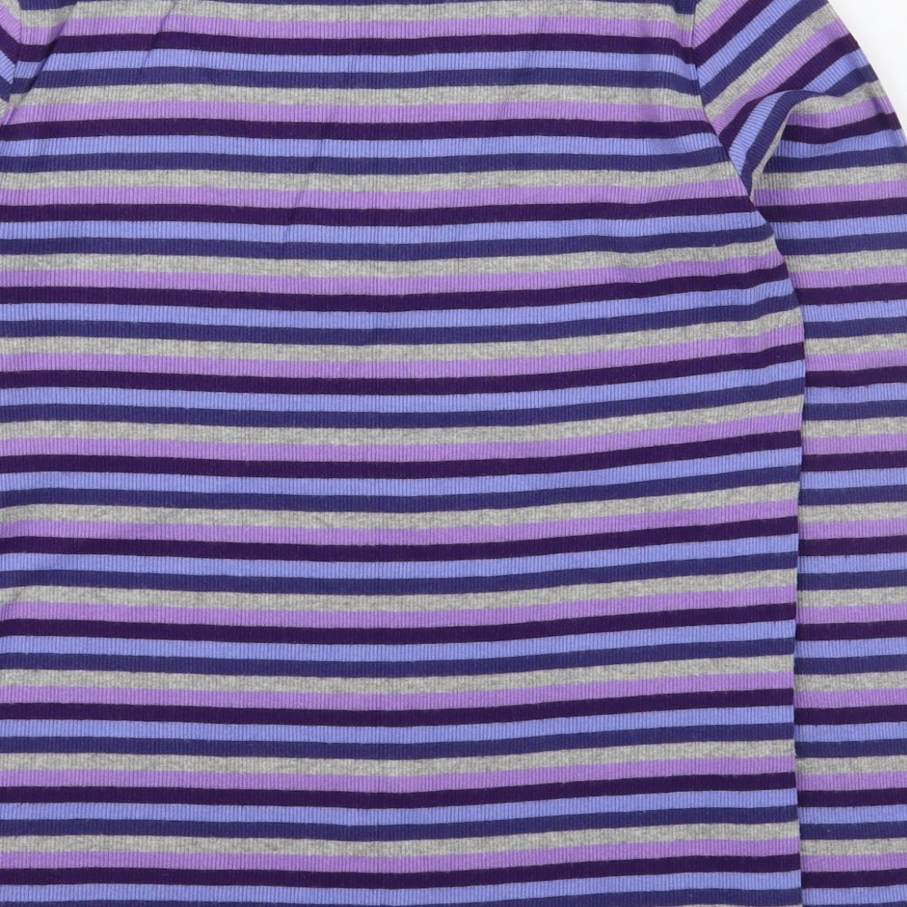 Womens UK Size M Spirit Purple Pullover Jumper