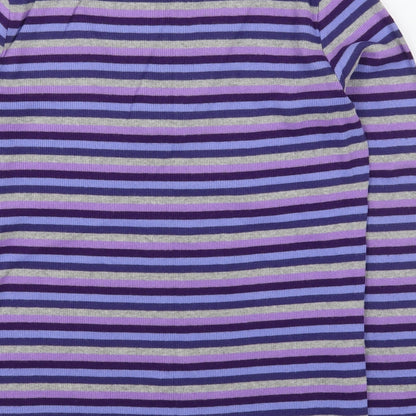 Womens UK Size M Spirit Purple Pullover Jumper