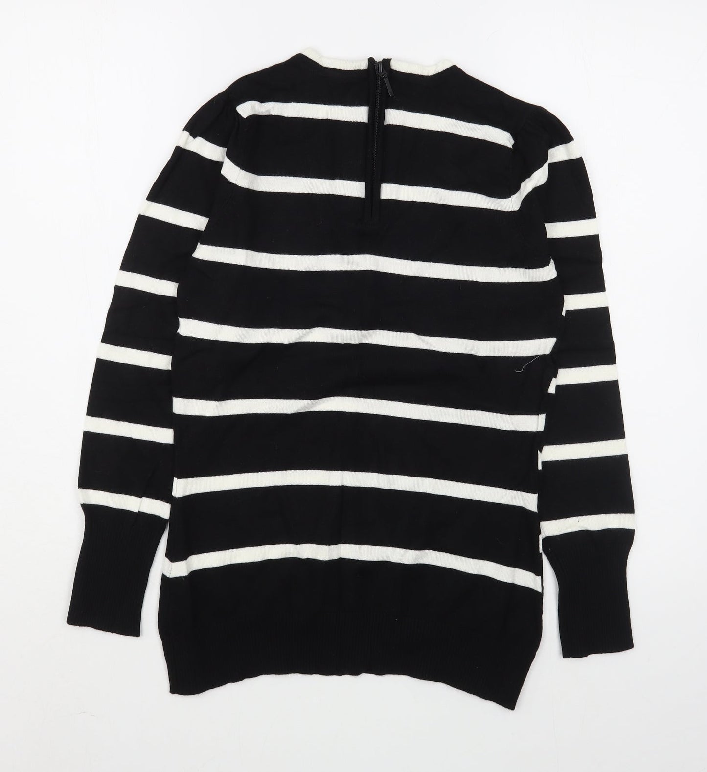 Womens UK Size M M&Co Black Pullover Jumper