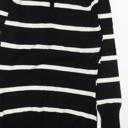 Womens UK Size M M&Co Black Pullover Jumper