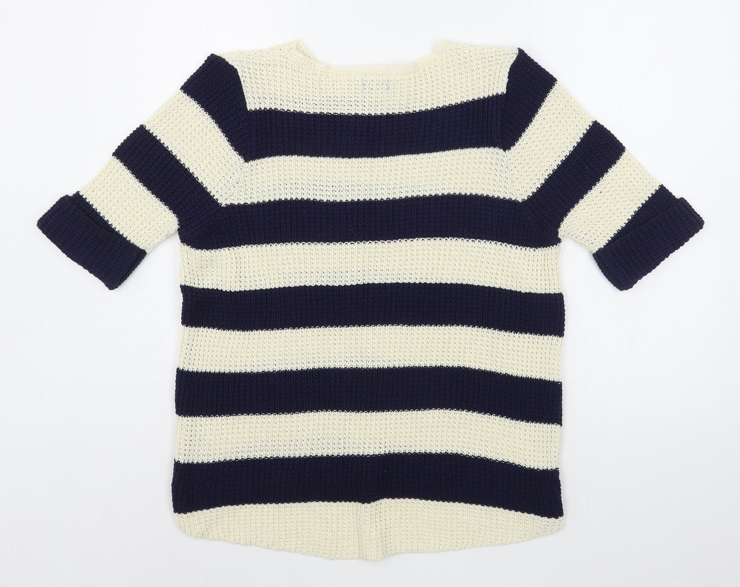 Womens UK Size M M&Co Blue Pullover Jumper