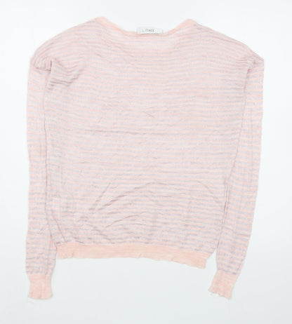 Womens UK Size 4 Jorli Pink Pullover Jumper