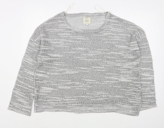 Womens UK Size 18 New Look Grey Pullover Jumper