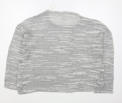 Womens UK Size 18 New Look Grey Pullover Jumper