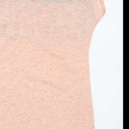 Womens UK Size S Chemistry Pink Basic T-Shirt