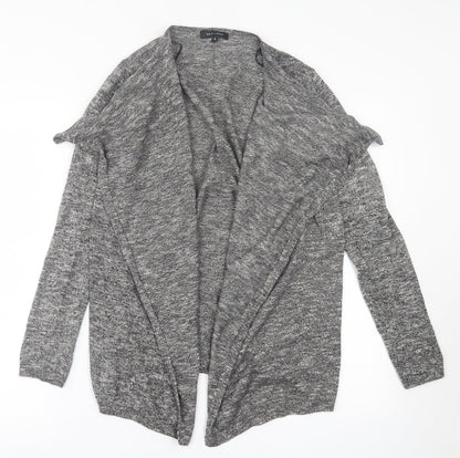 Womens UK Size 8 New Look Grey Cardigan Jumper