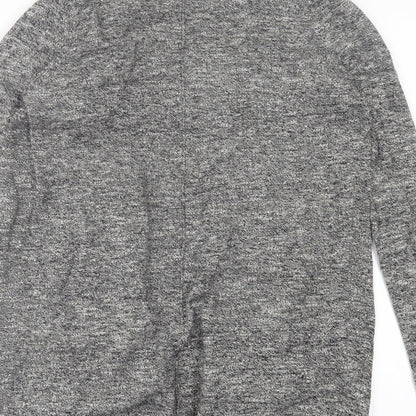 Womens UK Size 8 New Look Grey Cardigan Jumper