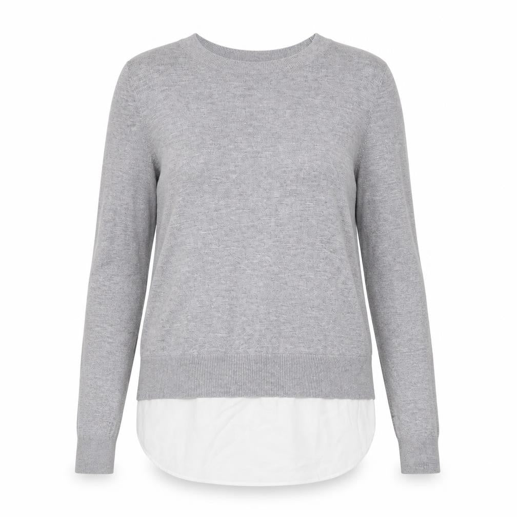 Womens UK Size S H&M Grey Pullover Jumper
