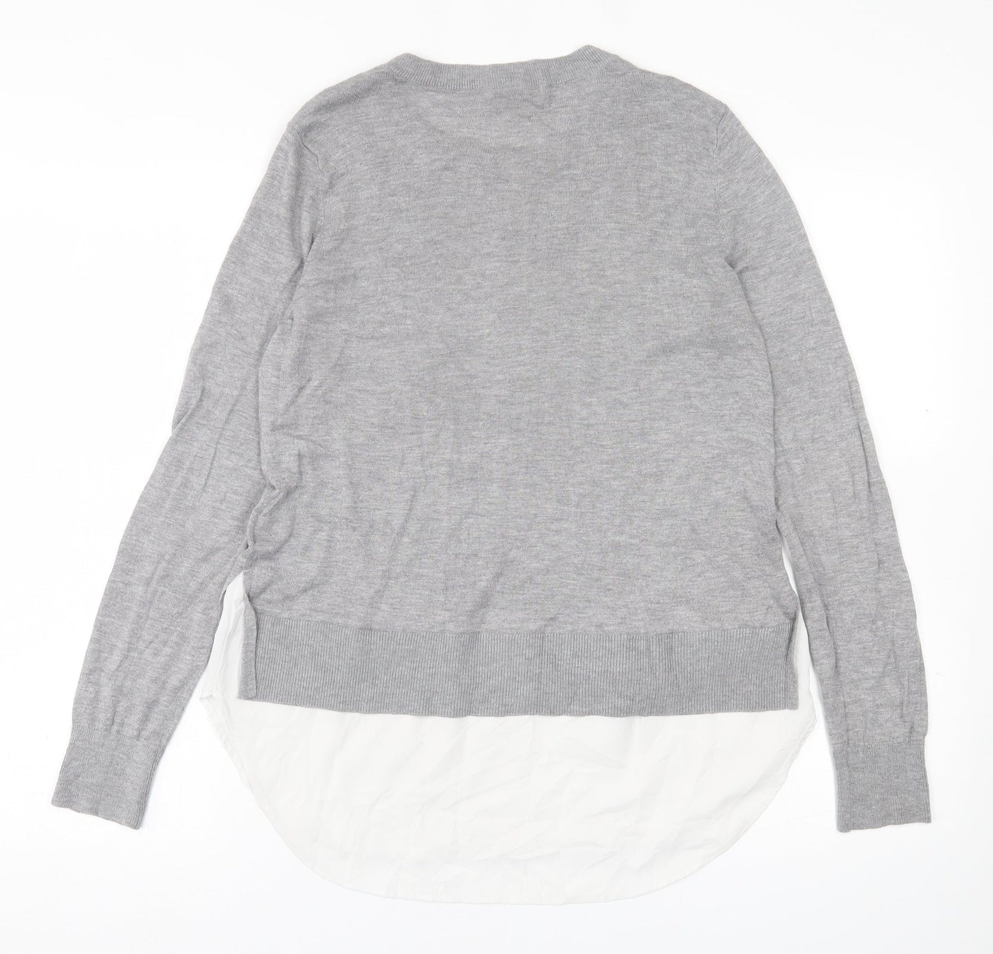 Womens UK Size S H&M Grey Pullover Jumper