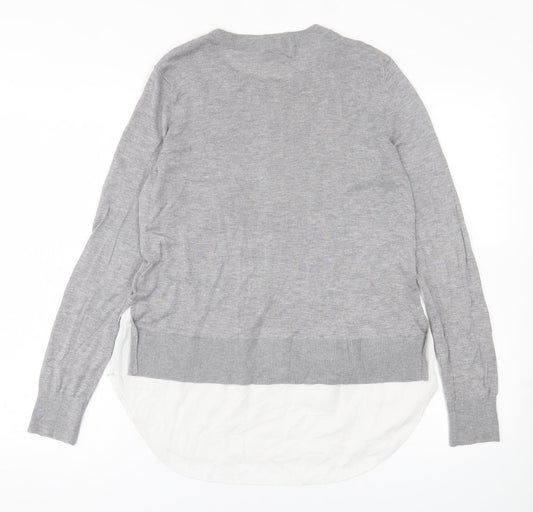 Womens UK Size S H&M Grey Pullover Jumper