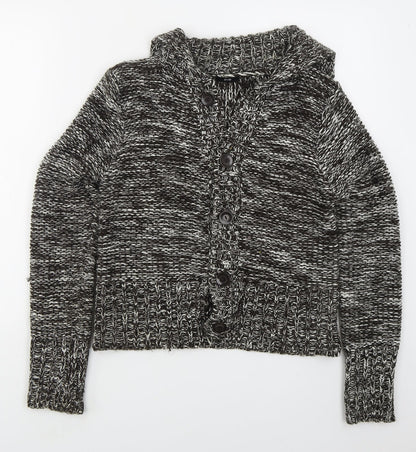 Womens UK Size 14 Evie Brown Cardigan Jumper