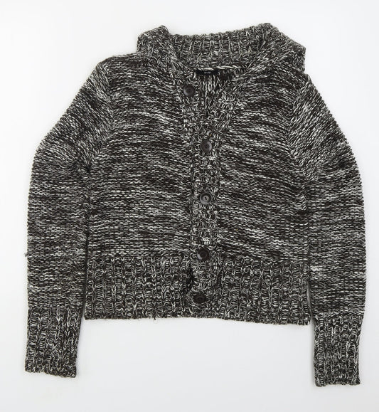 Womens UK Size 14 Evie Brown Cardigan Jumper
